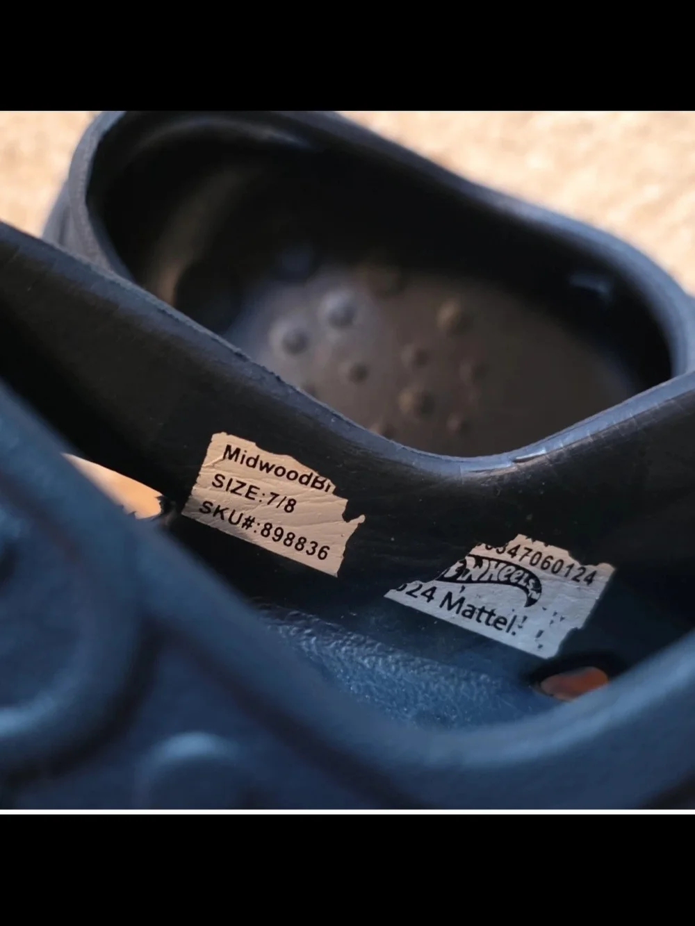 Mattel Navy Blue Kids' Clog Slip-Ons